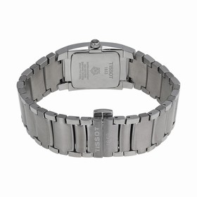 Tissot T-10 Black Dial Stainless Steel Ladies Watch Ladies Watch T0733101105701