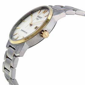 Tissot T-Classic Automatic Silver Dial Two-tone Men's Watch T0874075503700