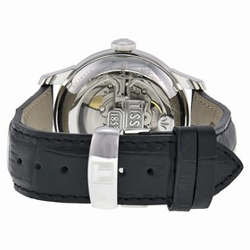 Tissot T-Classic Le Locle Black Dial Black Leather Men's Men's Watch T0064281605800