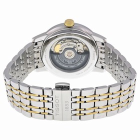 Tissot T-Classic Powermatic White Dial Two-tone Men's Watch T0854072201100