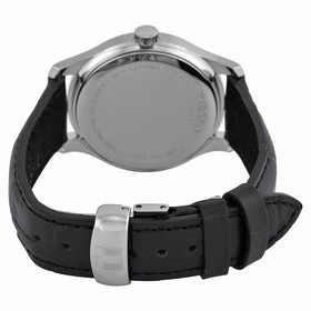 Tissot T-Classic Tradition Silver Dial Black Leather Ladies Watch T0632101603700