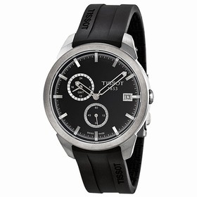 Tissot Titanium GMT Black Dial Men's Watch T0694394706100
