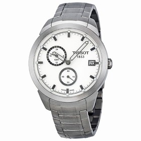 Tissot Titanium GMT White Dial Men's Watch T0694394403100