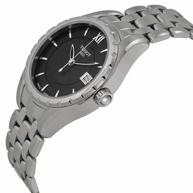 Tissot T-Lady Black Dial Stainless Steel Ladies Watch T0722101105800