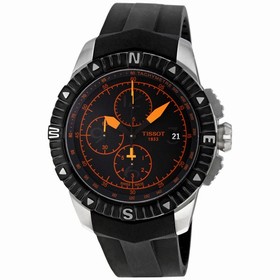 Tissot T-Navigator Automatic Black Dial Stainless Steel Men's Watch T0624271705701