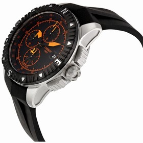 Tissot T-Navigator Automatic Black Dial Stainless Steel Men's Watch T0624271705701