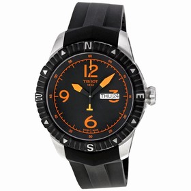 Tissot T-Navigator Automatic Black Dial Stainless Steel Men's Watch T0624301705701