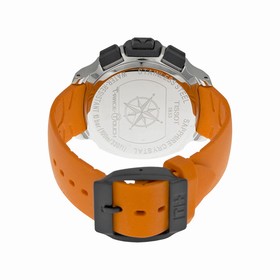 Tissot T-Race Analog Digital Orange Rubber Men's Watch T0814201705702