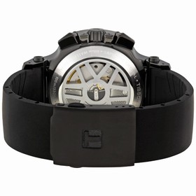 Tissot T-Race Black Dial Chronograph Automatic Black Rubber Men's Watch T048.427.37.057.00