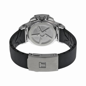Tissot T-Race Chronograph Black Rubber Strap Ladies Watch T0482171705700