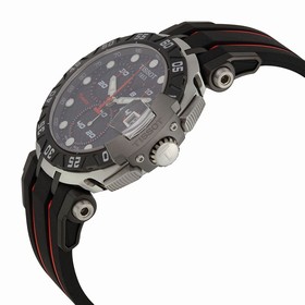 Tissot T-Race MotoGp 2015 Black Dial Red and Black Rubber Men's Sports Watch T0924172720100