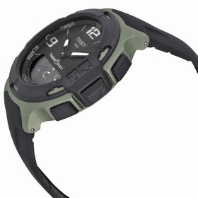 Tissot T-Race Touch Black Dial Black Rubber Men's Watch T0814209705701