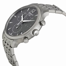 Tissot Tradition Chronograph Charcoal Dial Men's Watch T063.617.11.067.00