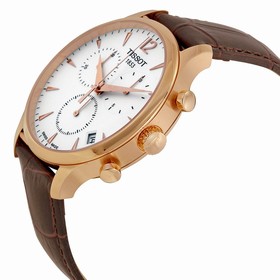 Tissot Tradition Classic Chronograph Rose Gold-plated Men's Watch T0636173603700