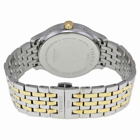 Tissot Tradition Perpetual White Dial Two-tone Men's Watch T0636372203700