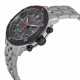 Tissot T-Sport PRS200 Chronograph Black Textured Dial Men's Watch T0674172105100