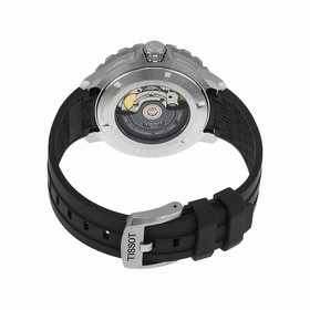 Tissot T-Sport Seastar 1000 Automatic Black Dial Black Rubber Men's Watch T0664071705702
