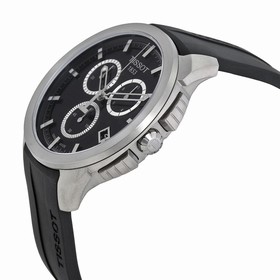 Tissot T-sport Titanium Black Dial Rubber Men's Watch T0694174705100
