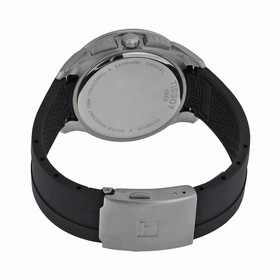 Tissot T-sport Titanium Black Dial Rubber Men's Watch T0694174705100