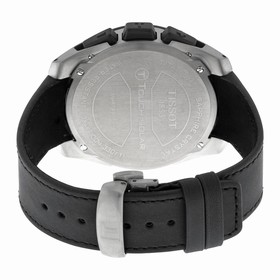 Tissot T-Touch Expert Solar Black Analog Digital Dial 30 Meters Water Resistant Black Leather Men's Watch T0914204605100