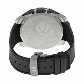 Tissot T-Touch Expert Solar Black Analog Digital Dial 100 Meters Water Resistant Black Leather Men's Watch T0914204606100
