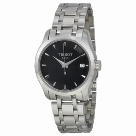 Tissot T-Trend Couturier Black Dial Ladies Watch T0352101105100