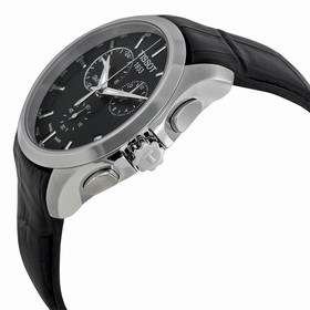 Tissot T-Trend Couturier Chronograph GMT Black Dial Men's Watch T0354391605100