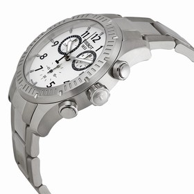Tissot V8 Chronograph Silver Dial Stainless Steel Men's Watch T0394171103700