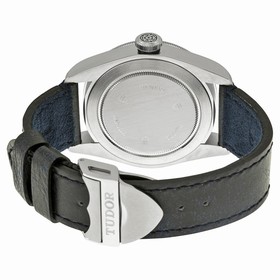 Tudor Black Bay Heritage Automatic Black Dial Black Aged Leather Men's Watch 79220B-BKSLS