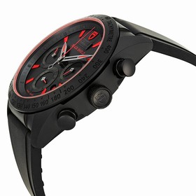 Tudor Fastrider Black Shield Black Dial Blsck Rubber Men's Watch 42000CR-BKSBKRS