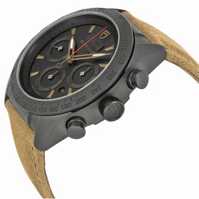 Tudor Fastrider Blackshiled Black Dial Alcantara Strap Men's Watch 42000CN-ALCANTARA