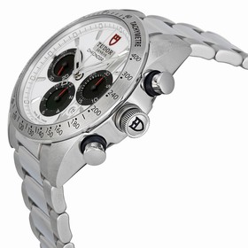 Tudor Fastrider Chronograph White Dial Stainless Steel Men's Watch 42000-WSSS