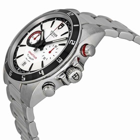 Tudor Grantour Fly-back White Dial Stainless Steel Men's Watch 20550N-WSS