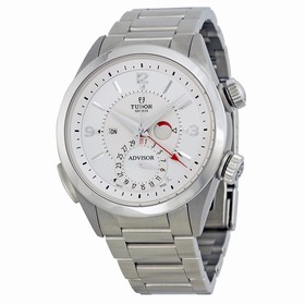 Tudor Heritage Advisor Silver Dial Stainless Steel Men's Watch 79620T-95740