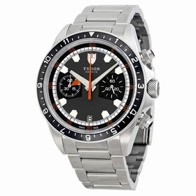 Tudor Heritage Chrono Grey Dial Stainless Steel Men's Watch 70330N-GYSS