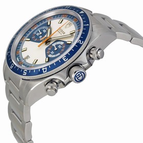 Tudor Heritage Chronograph Blue and Silver Dial Stainless Steel Men's Watch 70330B-95740
