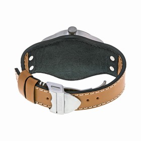 Tudor Heritage Ranger Automatic Black Dial Tobaco Brown Leather Men's Watch 79910-BUNDLTH