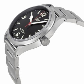 Tudor Heritage Ranger Black Dial Stainless Steel Men's Watch 79910-BKASSS