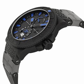 Ulysse Nardin Black Sea Automatic Black Dial Black Rubber Men's Watch 263-92-3C/923