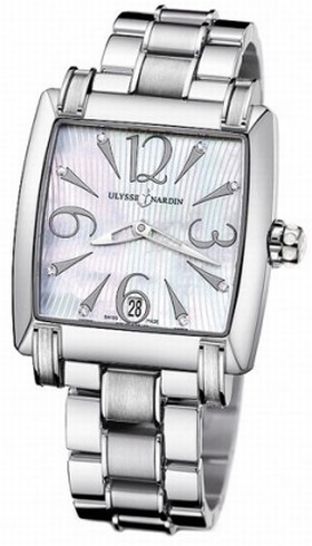 Ulysse Nardin Caprice Automatic Mother of Pearl Dial Stainless Steel Ladies Watch 133-91-7-691