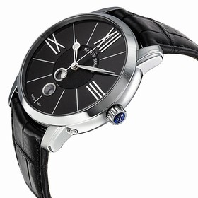 Ulysse Nardin Classico Luna Automatic Black Dial Moonphase Men's Watch 8293-122-2-42