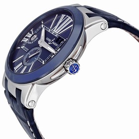 Ulysse Nardin Executive Dual Time Automatic Blue Dial Men's Watch 243-00-43