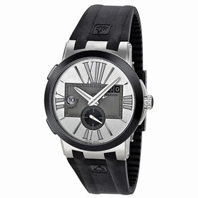 Ulysse Nardin Executive Dual Time Automatic Silver Dial Men's Watch 243-00-3-421