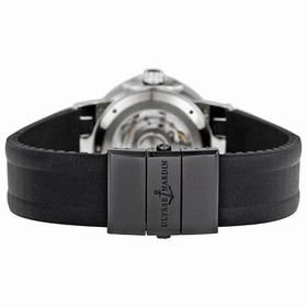 Ulysse Nardin Executive Dual Time Automatic Silver Dial Men's Watch 243-00-3-421