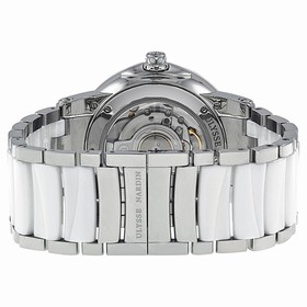 Ulysse Nardin Executive Dual Time Diamond Mother of Pearl Ceramic Ladies Watch 243-10-7-691