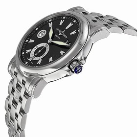 Ulysse Nardin GMT Big Date Black Dial Stainless Steel Men's Watch 243-55-7-92