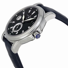 Ulysse Nardin GMT Big Date Black Dial Stainless Steel Men's Watch 243-55-92