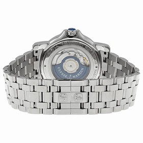 Ulysse Nardin GMT Big Date Silver Dial Stainless Steel Men's Watch 243-55-7-91
