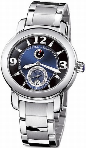 Ulysse Nardin Macho Palladium Blue Dial Automatic Men's Watch 278-70-8-632
