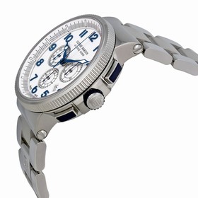 Ulysse Nardin Marine Chronograph White Dial Stainless Steel Men's Watch 1503-150-7M-60